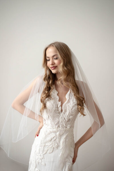 Alíz - gyöngyözött fátyol