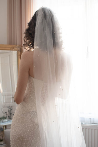 ARIA - angyal szabású menyasszonyi fátyol