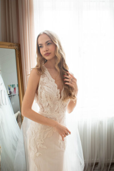 ARIA - angyal szabású menyasszonyi fátyol