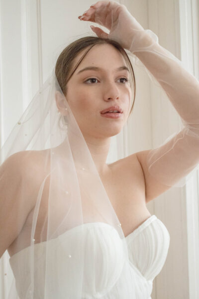 ARIA - angyal szabású menyasszonyi fátyol