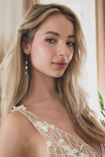 TINA menyasszonyi fülbevaló