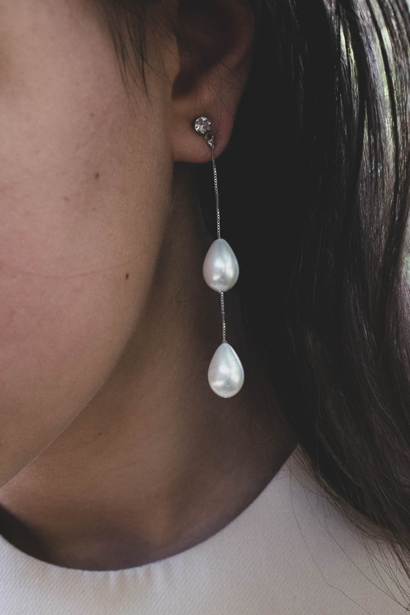 TINA menyasszonyi fülbevaló